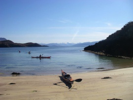 Stopping for lunch, Tanera Beig, The Summer Isles